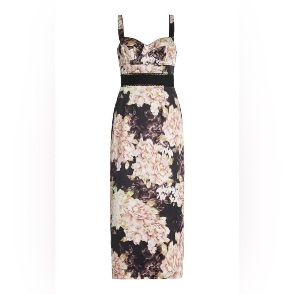 Reformation The Collection by Reformation Aberdeen Dress in Fey Size 8